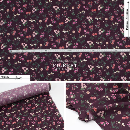 Liberty of London (Cotton Tana Lawn Fabric) - Annie - FO:REST Fabric 布恩堂Liberty fabrictana lawnjapanese fabricykk zipper