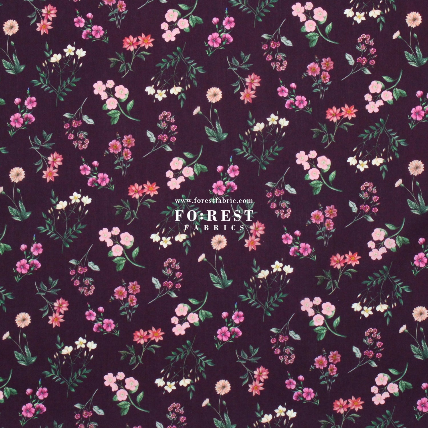 Liberty of London (Cotton Tana Lawn Fabric) - Annie - FO:REST Fabric 布恩堂Liberty fabrictana lawnjapanese fabricykk zipper