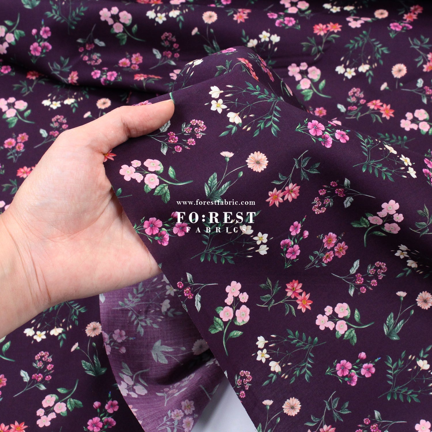 Liberty of London (Cotton Tana Lawn Fabric) - Annie - FO:REST Fabric 布恩堂Liberty fabrictana lawnjapanese fabricykk zipper