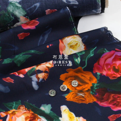 Liberty of London (Cotton Tana Lawn Fabric) - Aphrodite's Rose - FO:REST Fabric 布恩堂Liberty fabrictana lawnjapanese fabricykk zipper