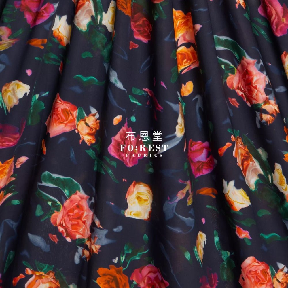 Liberty of London (Cotton Tana Lawn Fabric) - Aphrodite's Rose - FO:REST Fabric 布恩堂Liberty fabrictana lawnjapanese fabricykk zipper