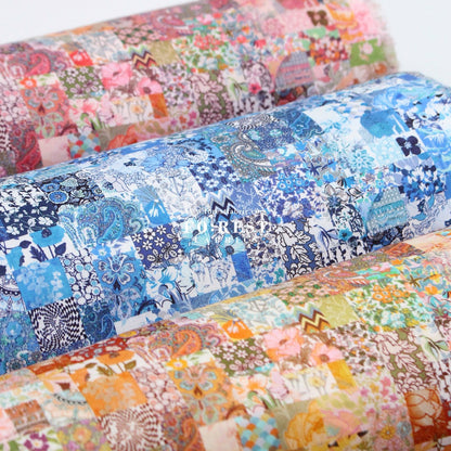 Liberty of London (Cotton Tana Lawn Fabric) - Archive Patchwork - FO:REST Fabric 布恩堂Liberty fabrictana lawnjapanese fabricykk zipper