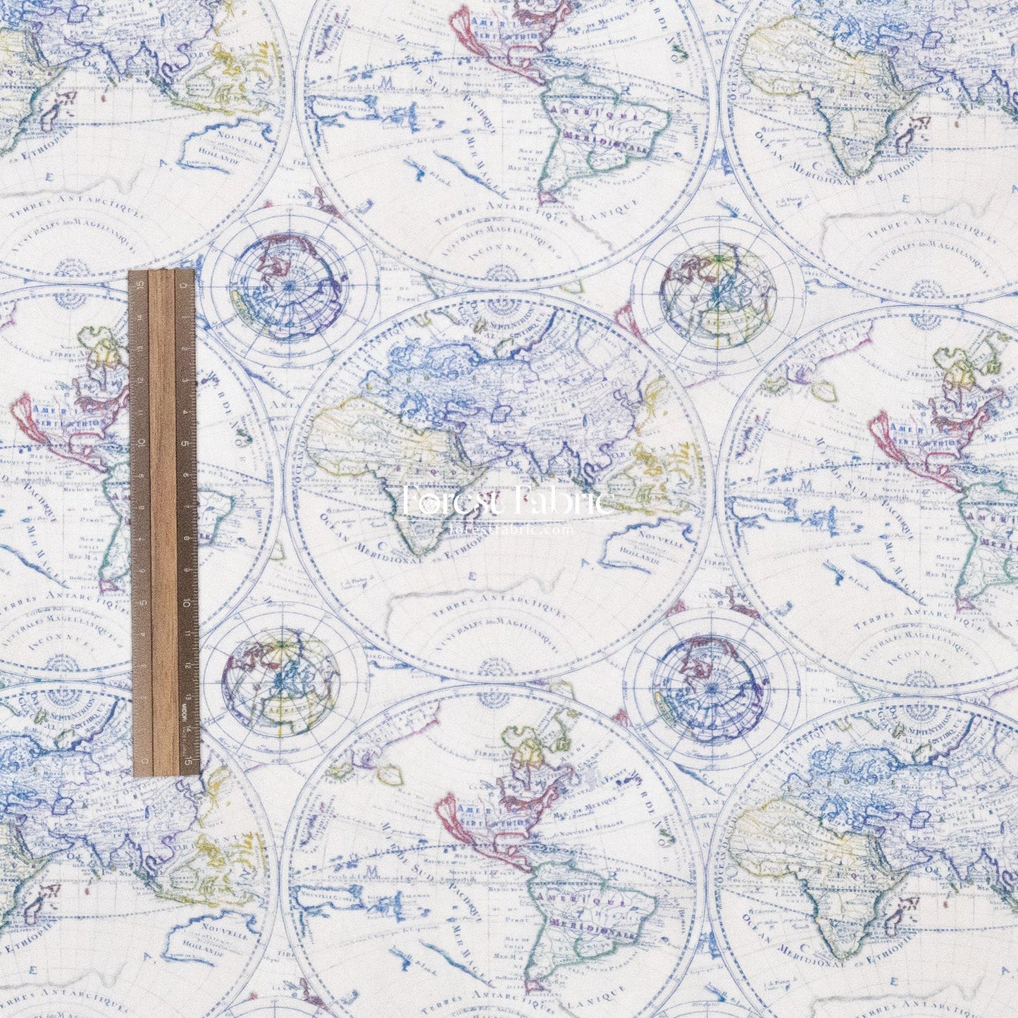 Liberty of London (Cotton Tana Lawn Fabric) - Around the World - FO:REST Fabric 布恩堂Liberty fabrictana lawnjapanese fabricykk zipper