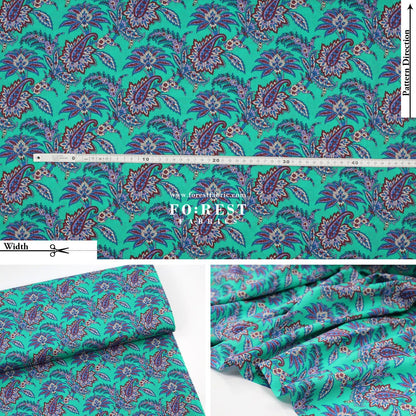 Liberty of London (Cotton Tana Lawn Fabric) - Arundel - FO:REST Fabric 布恩堂Liberty fabrictana lawnjapanese fabricykk zipper