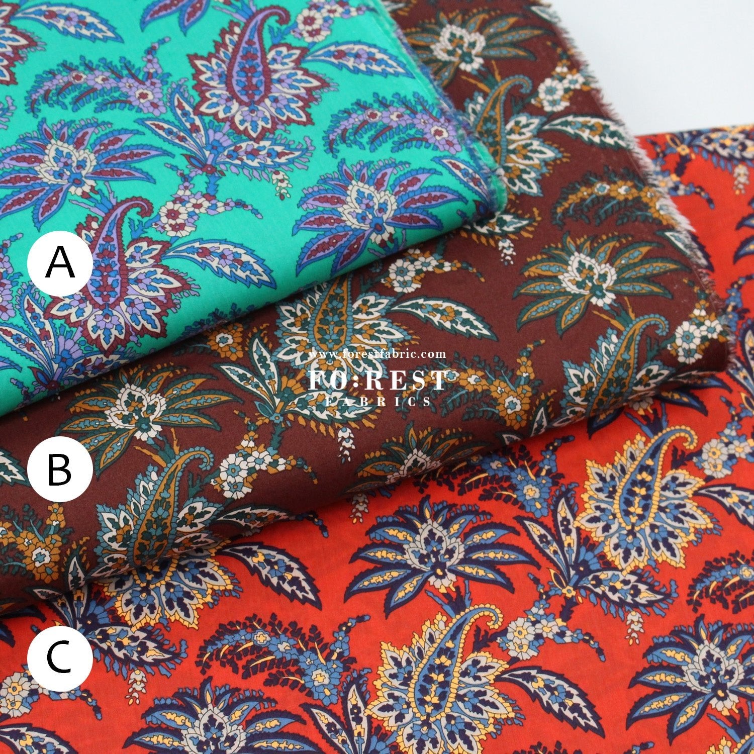 Liberty of London (Cotton Tana Lawn Fabric) - Arundel - FO:REST Fabric 布恩堂Liberty fabrictana lawnjapanese fabricykk zipper