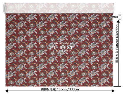 Liberty of London (Cotton Tana Lawn Fabric) - Arundel - FO:REST Fabric 布恩堂Liberty fabrictana lawnjapanese fabricykk zipper