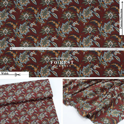Liberty of London (Cotton Tana Lawn Fabric) - Arundel - FO:REST Fabric 布恩堂Liberty fabrictana lawnjapanese fabricykk zipper