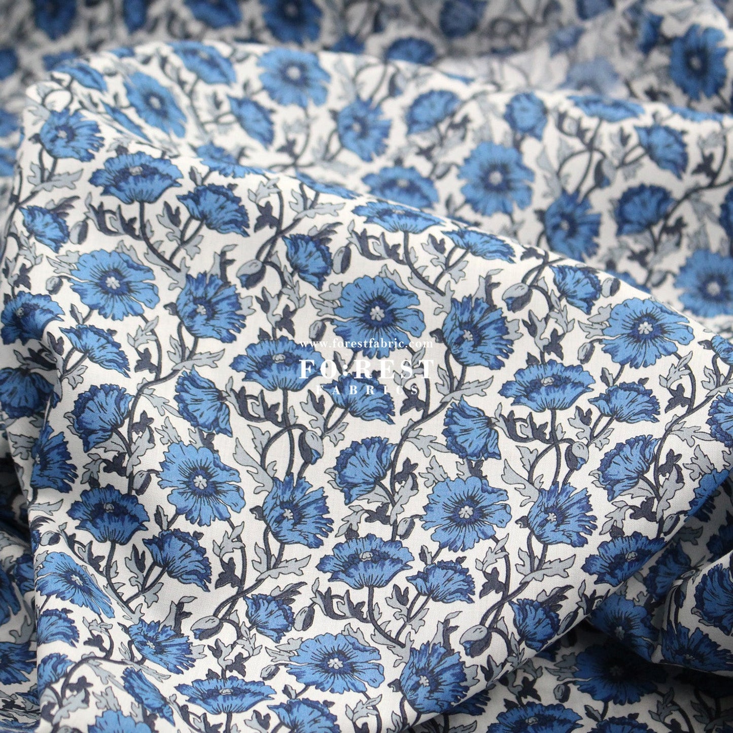 Liberty of London (Cotton Tana Lawn Fabric) - Astell Reece - FO:REST Fabric 布恩堂Liberty fabrictana lawnjapanese fabricykk zipper