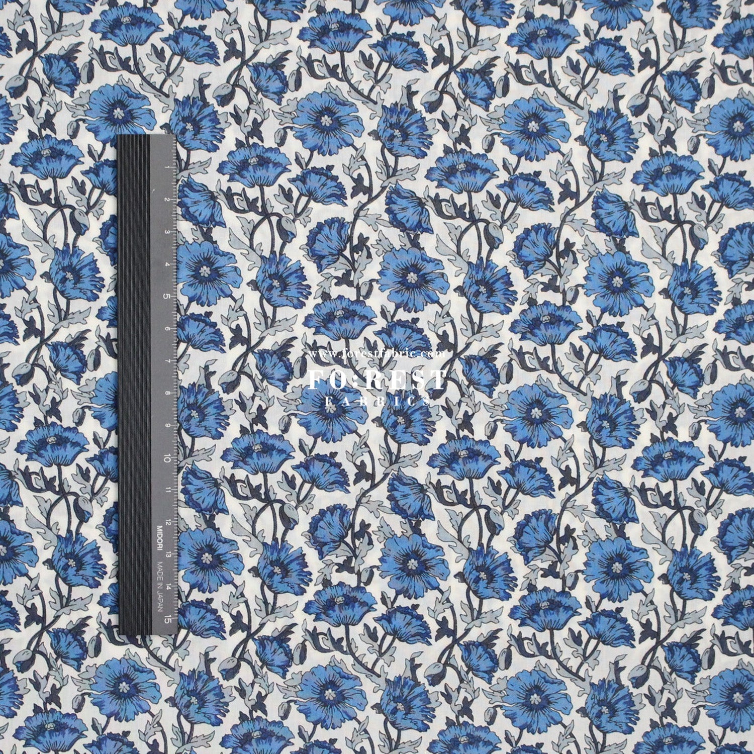 Liberty of London (Cotton Tana Lawn Fabric) - Astell Reece - FO:REST Fabric 布恩堂Liberty fabrictana lawnjapanese fabricykk zipper