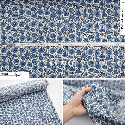 Liberty of London (Cotton Tana Lawn Fabric) - Astell Reece - FO:REST Fabric 布恩堂Liberty fabrictana lawnjapanese fabricykk zipper