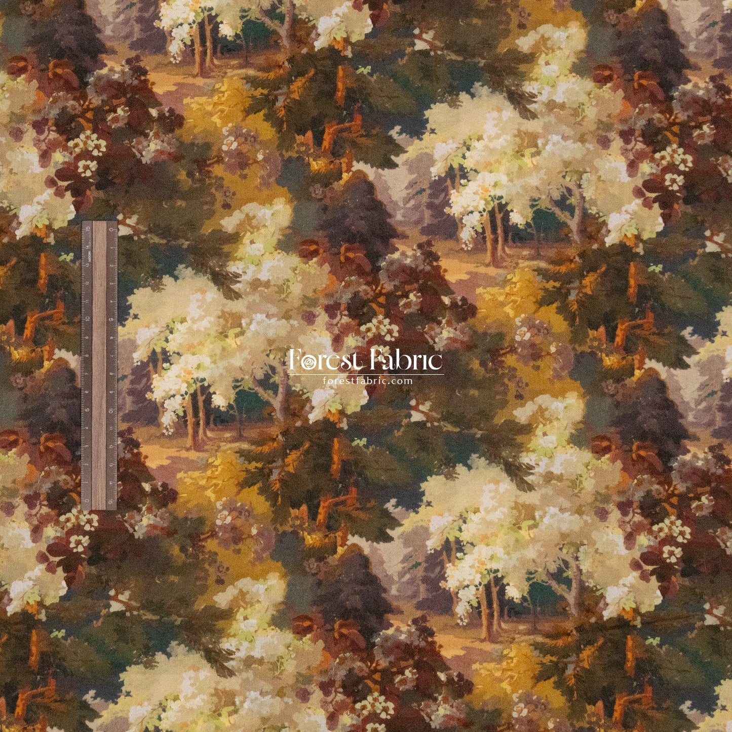 Liberty of London (Cotton Tana Lawn Fabric) - Autumnal Arborertum - FO:REST Fabric 布恩堂Liberty fabrictana lawnjapanese fabricykk zipper
