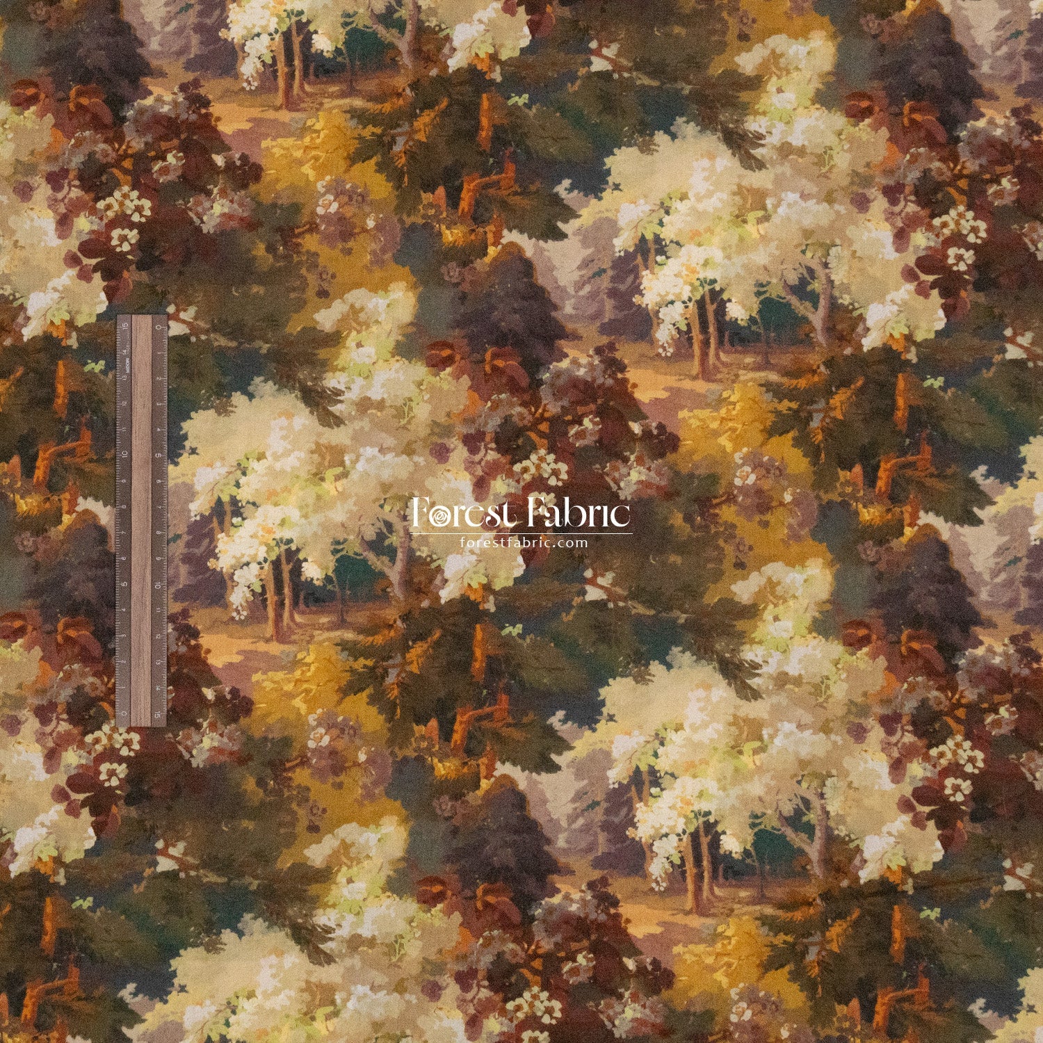Liberty of London (Cotton Tana Lawn Fabric) - Autumnal Arborertum - FO:REST Fabric 布恩堂Liberty fabrictana lawnjapanese fabricykk zipper