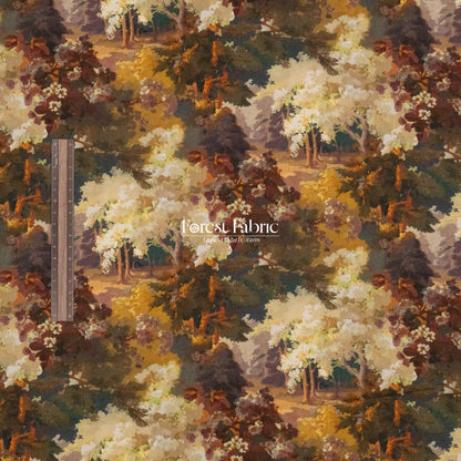 Liberty of London (Cotton Tana Lawn Fabric) - Autumnal Arborertum - FO:REST Fabric 布恩堂Liberty fabrictana lawnjapanese fabricykk zipper