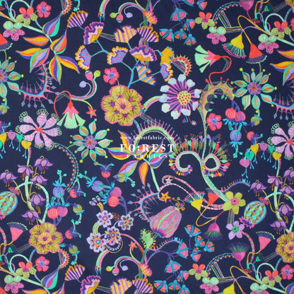 Liberty of London (Cotton Tana Lawn Fabric) - Beautiful Bizarre A - FO:REST Fabric 布恩堂Liberty fabrictana lawnjapanese fabricykk zipper