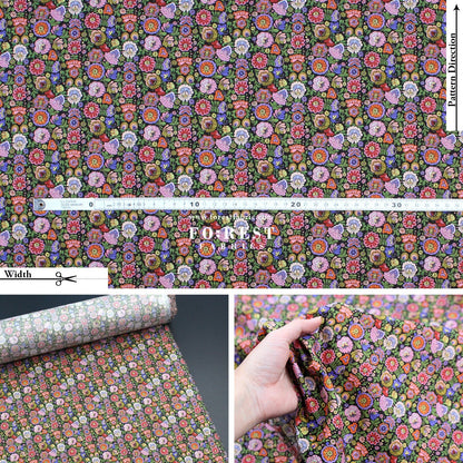 Liberty of London (Cotton Tana Lawn Fabric) - Begonia - FO:REST Fabric 布恩堂Liberty fabrictana lawnjapanese fabricykk zipper