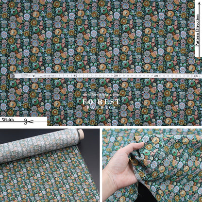 Liberty of London (Cotton Tana Lawn Fabric) - Begonia - FO:REST Fabric 布恩堂Liberty fabrictana lawnjapanese fabricykk zipper