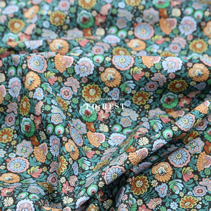 Liberty of London (Cotton Tana Lawn Fabric) - Begonia - FO:REST Fabric 布恩堂Liberty fabrictana lawnjapanese fabricykk zipper
