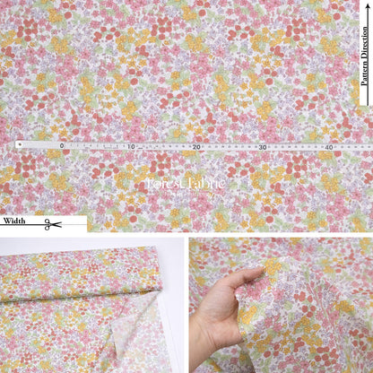 Liberty of London (Cotton Tana Lawn Fabric) - Berry Harvest - FO:REST Fabric 布恩堂Liberty fabrictana lawnjapanese fabricykk zipper