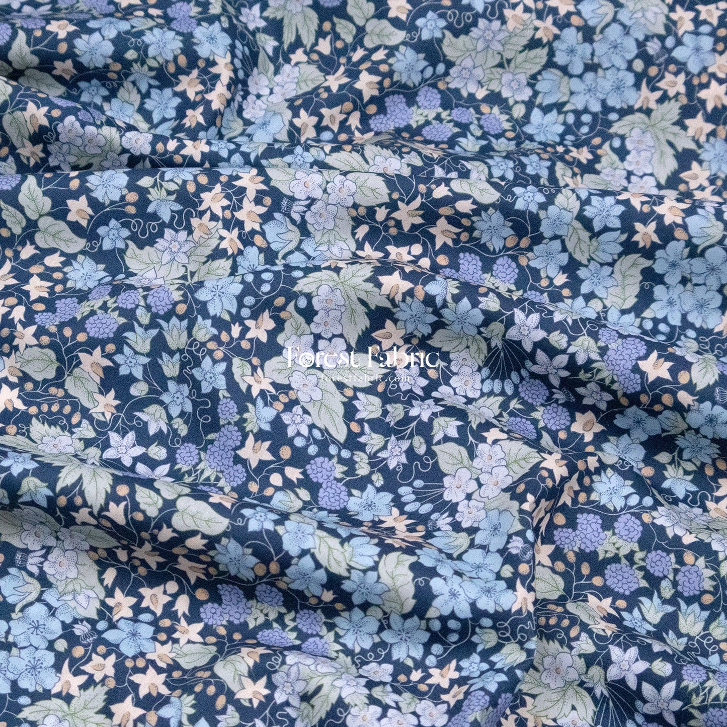 Liberty of London (Cotton Tana Lawn Fabric) - Berry Harvest - FO:REST Fabric 布恩堂Liberty fabrictana lawnjapanese fabricykk zipper