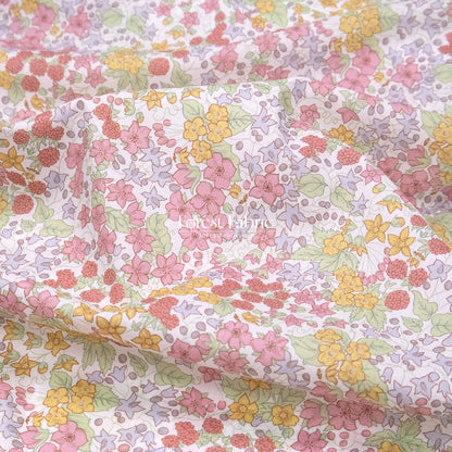 Liberty of London (Cotton Tana Lawn Fabric) - Berry Harvest - FO:REST Fabric 布恩堂Liberty fabrictana lawnjapanese fabricykk zipper