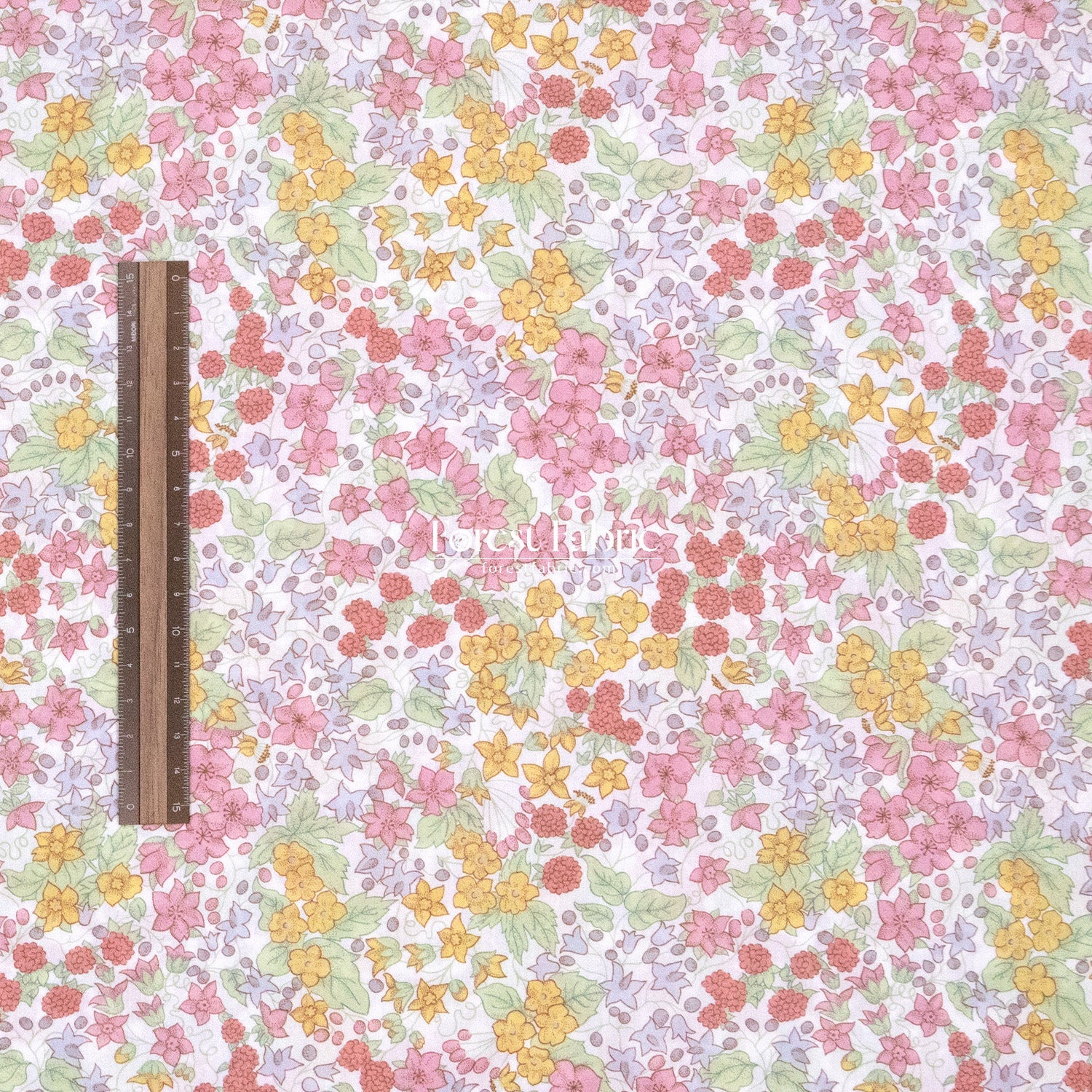 Liberty of London (Cotton Tana Lawn Fabric) - Berry Harvest - FO:REST Fabric 布恩堂Liberty fabrictana lawnjapanese fabricykk zipper