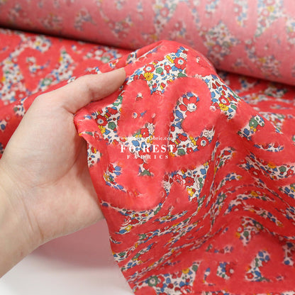 Liberty of London (Cotton Tana Lawn Fabric) - Betsy Ann Graffiti - FO:REST Fabric 布恩堂Liberty fabrictana lawnjapanese fabricykk zipper