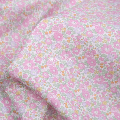 Liberty of London (Cotton Tana Lawn Fabric) - Betsy Ann - FO:REST Fabric 布恩堂Liberty fabrictana lawnjapanese fabricykk zipper