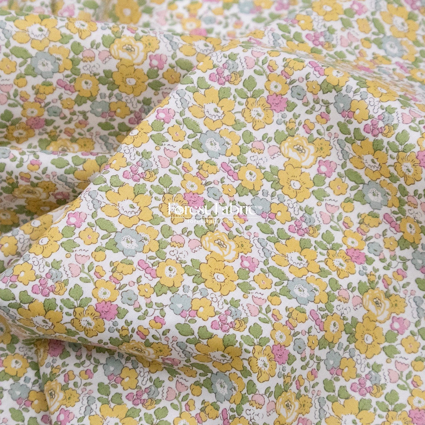 Liberty of London (Cotton Tana Lawn Fabric) - Betsy Ann - FO:REST Fabric 布恩堂Liberty fabrictana lawnjapanese fabricykk zipper