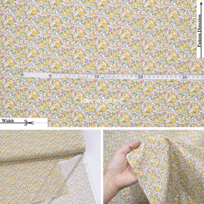 Liberty of London (Cotton Tana Lawn Fabric) - Betsy Ann - FO:REST Fabric 布恩堂Liberty fabrictana lawnjapanese fabricykk zipper