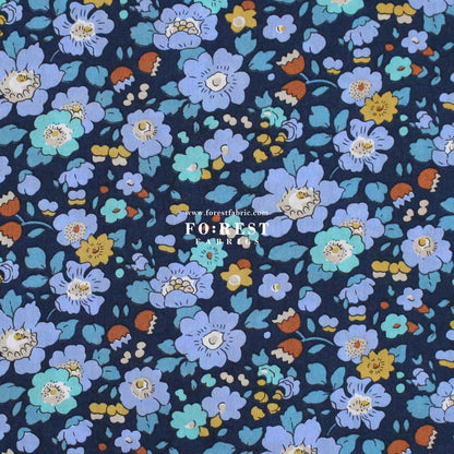 Liberty of London (Cotton Tana Lawn Fabric) - Betsy Meadow C - FO:REST Fabric 布恩堂Liberty fabrictana lawnjapanese fabricykk zipper
