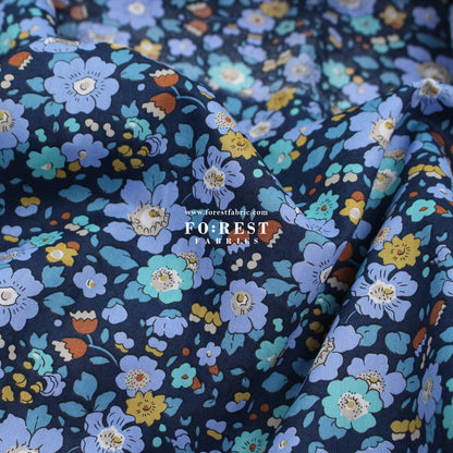 Liberty of London (Cotton Tana Lawn Fabric) - Betsy Meadow C - FO:REST Fabric 布恩堂Liberty fabrictana lawnjapanese fabricykk zipper