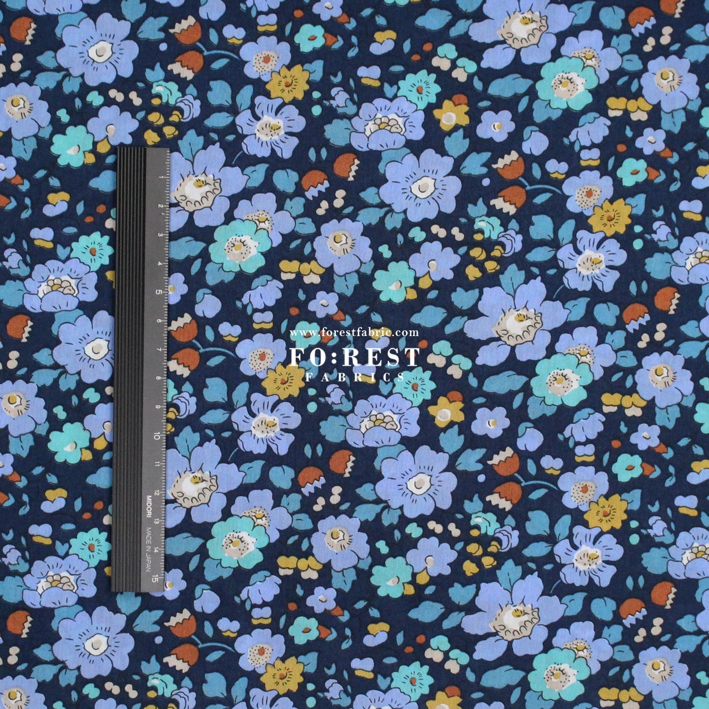 Liberty of London (Cotton Tana Lawn Fabric) - Betsy Meadow C - FO:REST Fabric 布恩堂Liberty fabrictana lawnjapanese fabricykk zipper