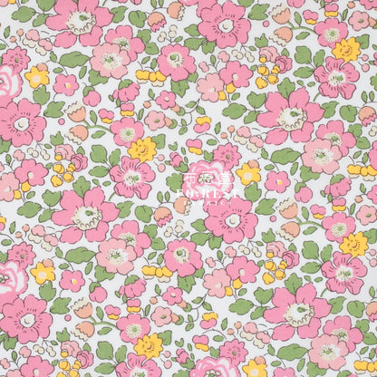 Liberty Of London (Cotton Tana Lawn Fabric) - Betsy Meadow Pink Cotton