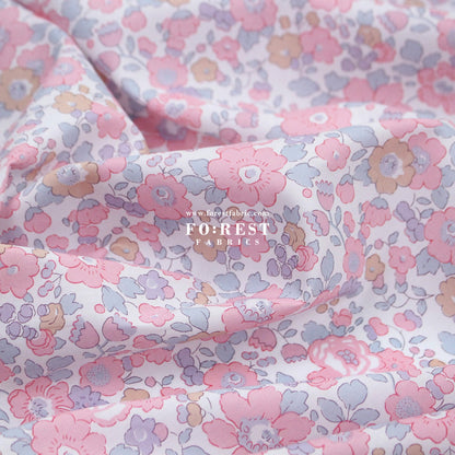 Liberty of London (Cotton Tana Lawn Fabric) - Betsy Meadow X - FO:REST Fabric 布恩堂Liberty fabrictana lawnjapanese fabricykk zipper
