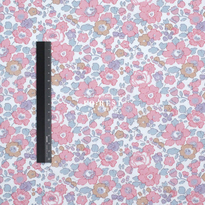 Liberty of London (Cotton Tana Lawn Fabric) - Betsy Meadow X - FO:REST Fabric 布恩堂Liberty fabrictana lawnjapanese fabricykk zipper