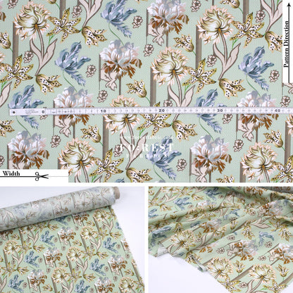 Liberty of London (Cotton Tana Lawn Fabric) - Bettina Bloom - FO:REST Fabric 布恩堂Liberty fabrictana lawnjapanese fabricykk zipper