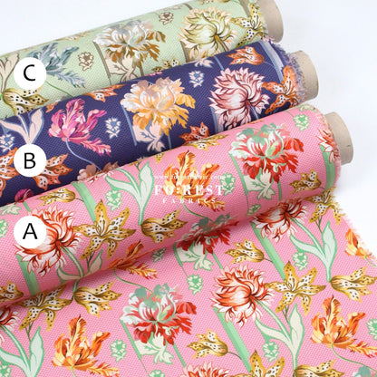 Liberty of London (Cotton Tana Lawn Fabric) - Bettina Bloom - FO:REST Fabric 布恩堂Liberty fabrictana lawnjapanese fabricykk zipper