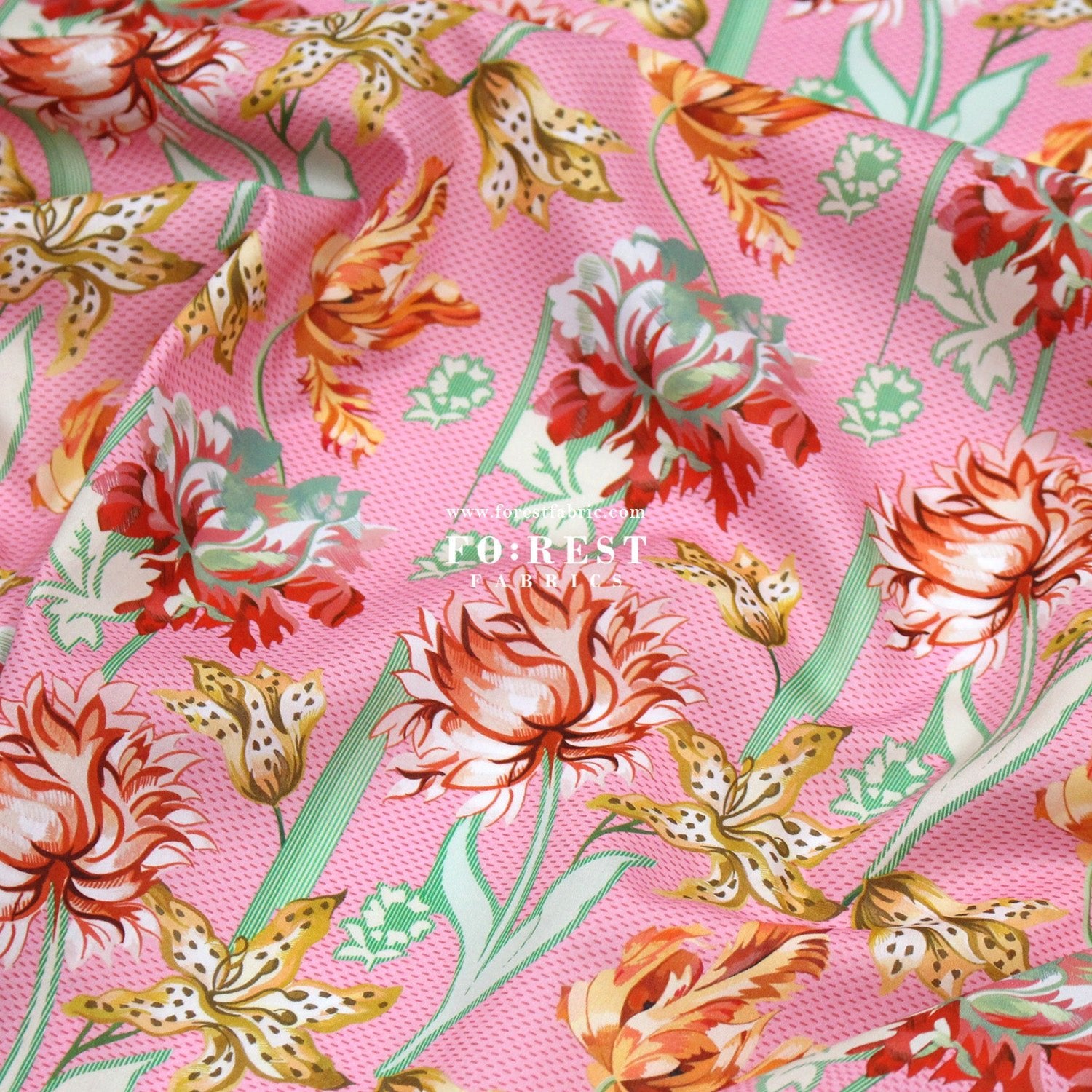 Liberty of London (Cotton Tana Lawn Fabric) - Bettina Bloom - FO:REST Fabric 布恩堂Liberty fabrictana lawnjapanese fabricykk zipper