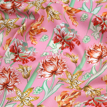 Liberty of London (Cotton Tana Lawn Fabric) - Bettina Bloom - FO:REST Fabric 布恩堂Liberty fabrictana lawnjapanese fabricykk zipper