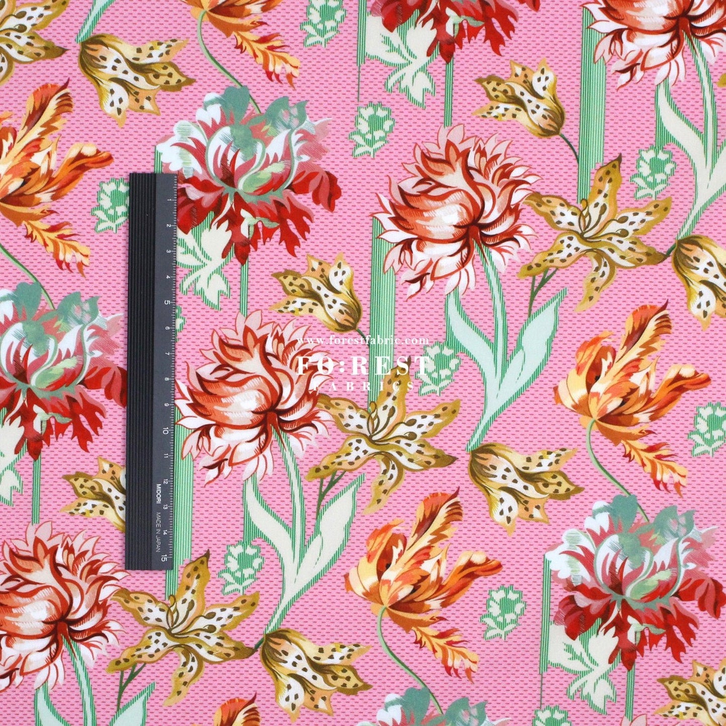 Liberty of London (Cotton Tana Lawn Fabric) - Bettina Bloom - FO:REST Fabric 布恩堂Liberty fabrictana lawnjapanese fabricykk zipper