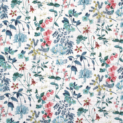 Liberty of London (Cotton Tana Lawn Fabric) - Botanists Journey A - FO:REST Fabric 布恩堂Liberty fabrictana lawnjapanese fabricykk zipper