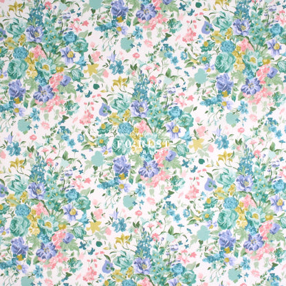 Liberty of London (Cotton Tana Lawn Fabric) - Bouquet Parade C - FO:REST Fabric 布恩堂Liberty fabrictana lawnjapanese fabricykk zipper