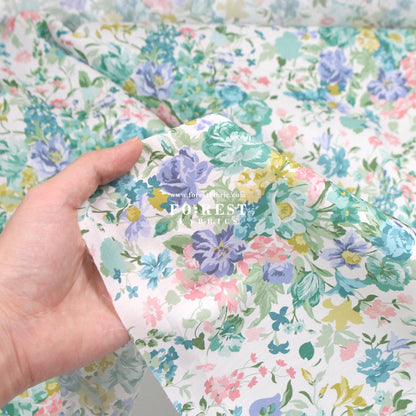 Liberty of London (Cotton Tana Lawn Fabric) - Bouquet Parade C - FO:REST Fabric 布恩堂Liberty fabrictana lawnjapanese fabricykk zipper
