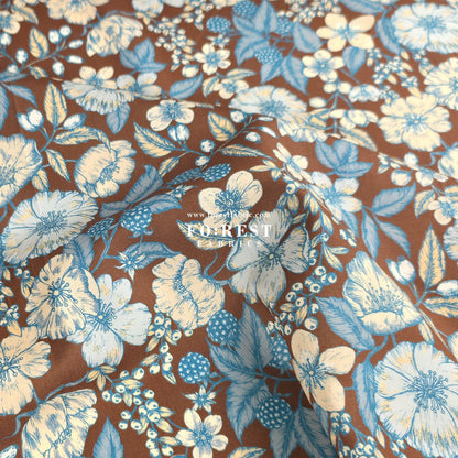 Liberty of London (Cotton Tana Lawn Fabric) - Bramble - FO:REST Fabric 布恩堂Liberty fabrictana lawnjapanese fabricykk zipper