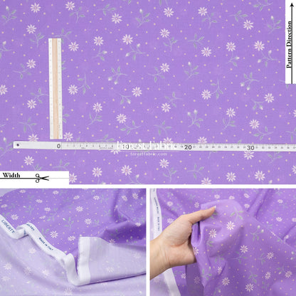 Liberty of London (Cotton Tana Lawn Fabric) - Bryony Daisy - FO:REST Fabric 布恩堂Liberty fabrictana lawnjapanese fabricykk zipper