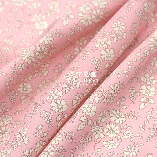 Liberty Of London (Cotton Tana Lawn Fabric) - Capel Pink Cotton