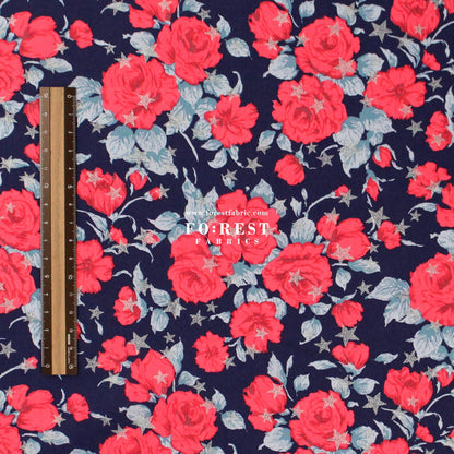 Liberty of London (Cotton Tana Lawn Fabric) - Carline Love Blossom - FO:REST Fabric 布恩堂Liberty fabrictana lawnjapanese fabricykk zipper