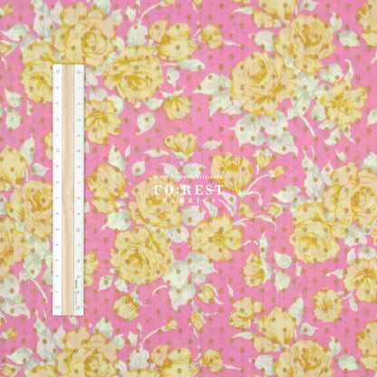 Liberty of London (Cotton Tana Lawn Fabric) - Carline Love Blossom - FO:REST Fabric 布恩堂Liberty fabrictana lawnjapanese fabricykk zipper