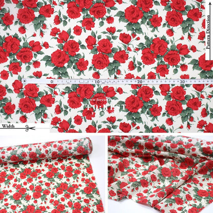 Liberty of London (Cotton Tana Lawn Fabric) - Carline Rose - FO:REST Fabric 布恩堂Liberty fabrictana lawnjapanese fabricykk zipper