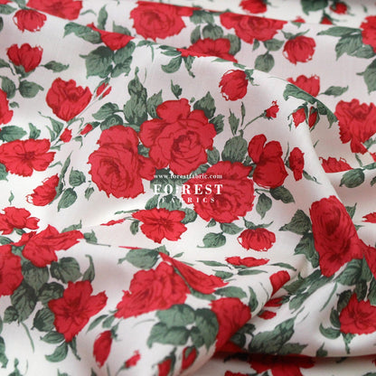 Liberty of London (Cotton Tana Lawn Fabric) - Carline Rose - FO:REST Fabric 布恩堂Liberty fabrictana lawnjapanese fabricykk zipper